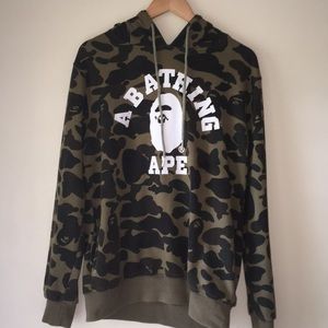 A Bathing Ape sweater classic camo style